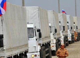 Итоги недели: гуманитарный груз для жителей Донбасса, «Южный ИТ-парк» и повышение цен на продукты Гуманитарный конвой в Донбасс //Фото Сергей Пивоваров, РИА Новости