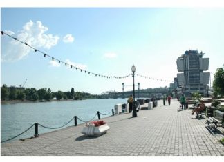 В Ростовской области ожидается аномальная жара до +38 градусов набережная//Фото с сайта proshkolu.ru