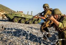 В Ростовской области военные провели учения по установке минного поля