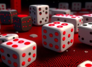 Как пополнить счет в игре Dice? Игральные кубики //Иллюстрация нейросети Kandinsky