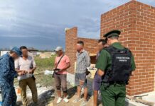 В Щепкине провели рейд по постановке на учет мигрантов рейд по постановке на воинский учет мигрантов. Щепкин // фото: пресс-служба Военного следственного управления Следкома РФ по ЮВО