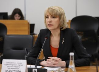 В Таганроге продолжают реконструкцию БСМП с возведением нового 10-этажного корпуса Светлана Камбулова // фото: rostov-gorod.ru