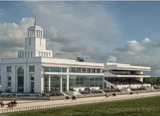 В Ростове начнут строительство нового ипподрома в 2025 году Главное здание нового ростовского ипподрома //Фото: скриншот с презентации проекта