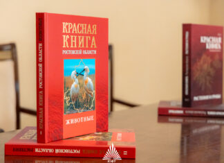 В ЮФУ презентовали новое издание Красной книги Ростовской области Красная книга Ростовской области // фото: пресс-служба ЮФУ