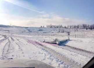 Ростовские дружинники нашли БПЛА в поле // фото: Север Дона