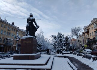 Вернётся ли снег? Погода в Ростове на 17 февраля улица Пушкинская в Ростове зимой // фото: Татьяна Дмитриева