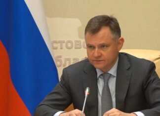Урожай зерновых в Ростовской области упадет до 8 млн тонн Юрий Слюсарь // фото: Скриншот видео в Telegram-канале Юрия Слюсаря