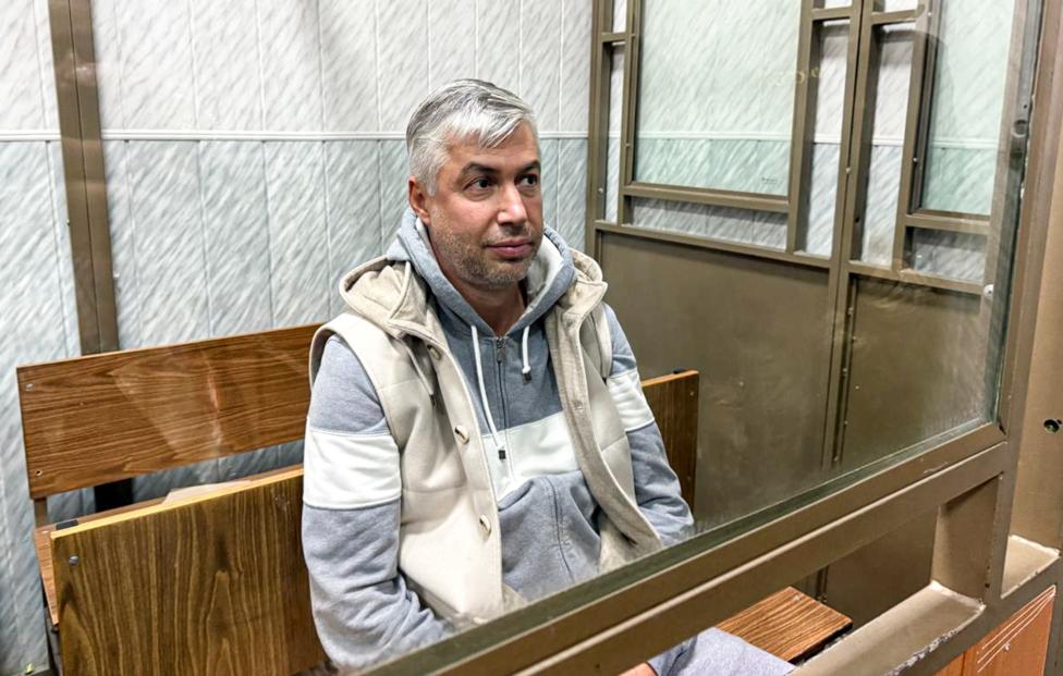 Алексей Логвиненко в Ленинском районном суде // фото: Эрик Романенко, ТАСС