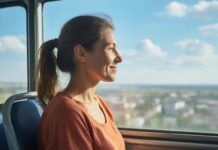 Из Ростовской области в ЛНР запустят два автобуса Девушка в автобусе //Иллюстрация сгенерирована ГигаЧат