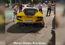 Лихачество на Ferrari в Ростове обошлось блогеру в 800 рублей