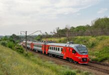 Расписание двух электричек изменится на севере Ростовской области из-за ремонта пути Электропоезд ЭП3Д //Фото пресс-службы Северо-Кавказской железной дороги