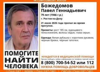 В Ростове ищут пропавшего во время прогулки 79-летнего мужчину