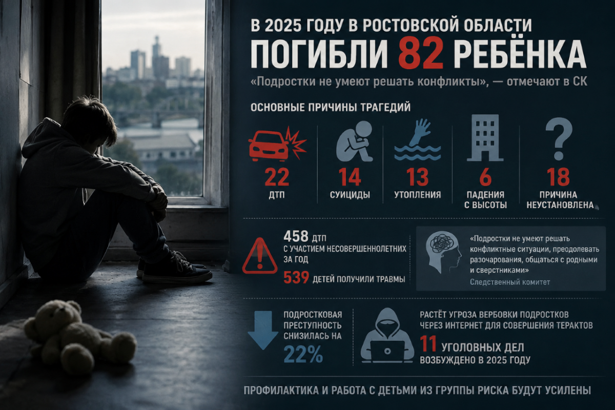 Подростки не умеют решать конфликтные ситуации, преодолевать разочарования, общаться с родными и сверстниками //Инфографика: Городской репортер