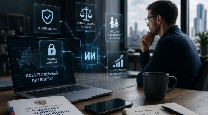 Искусственный интеллект узаконили. Что теперь будет с текстами, картинками и бизнесом? Первый закон об ИИ в России //Иллюстрация Chat GPT