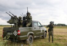 Мобильная огневая группа //Фото ФИА Военные Новости