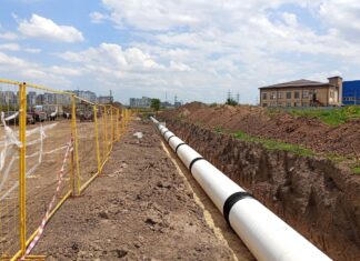 В Ростове построят 7 км новых ливневых сетей для защиты Левенцовки от потопов В Левенцовке строят ливневую канализацию //Фото ФБУ "РОССТРОЙКОНТРОЛЬ"