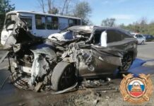 В Новочеркасске в ДТП погиб 31-летний водитель Авария // Фото: пресс-служба ГУ МВД России по Ростовской области