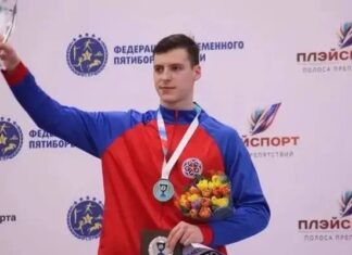 Ростовчанин стал чемпионом мира по пятиборью в составе сборной России Петр Борщев // Фото с официального телеграм-канала губернатора Ростовской области Юрия Слюсаря