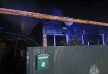 В Ростовской области из-за пожара погибла женщина Пожар в Багаевской // Фото: пресс-служба МЧС России по Ростовской области