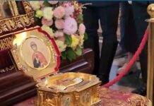 В Ростов прибыли мощи святого Димитрия Донского для военных и верующих