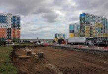 В Ростове приступили к строительству дороги от Суворовского до Обсерваторной Строительство новой дороги // Фото: пресс-служба Правительства Ростовской области