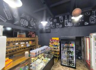 В Ростове пресекли незаконную ночную продажу алкоголя Магазин-нарушитель // Фото: пресс-служба Департамента потребительского рынка Ростовской области