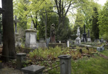 На кладбище Азова после атаки БПЛА повреждены памятники и ограды Кладбище // Фото с сайта magnific.com