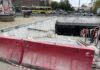 В подземном переходе у Центрального рынка в Ростове продолжают ремонтировать лестницу