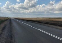 Завершен ремонт дороги между Кагальницкой и магистралью «Дон» Ремонт дороги // Фото предоставлены министерством транспорта Ростовской области
