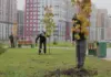 ЮСИ высадила новую аллею в «Новом Ростове» //Фото ЮСИ