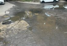 В Ростове на улице Извилистой больше недели течет канализационная вода Вода из канализации // Фото предоставили жильцы дома для редакции "Городского репортера"